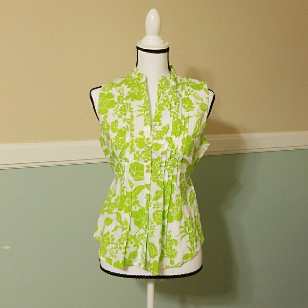 Willi Smith Floral Print Top